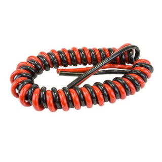 0-733-35 Durite 2 Core 3M Twisted Red And Black Retractable Cable 175A