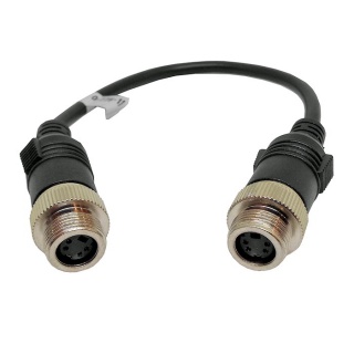 0-775-18 Durite CCTV Adaptor 3 - Female 4 S-video to Female S-video