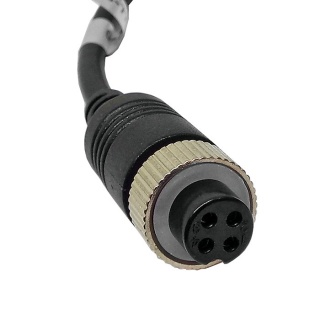 0-776-88 Durite CCTV Adaptor 4 - Female 4 Pin Screw to Female S Video Screw Connector