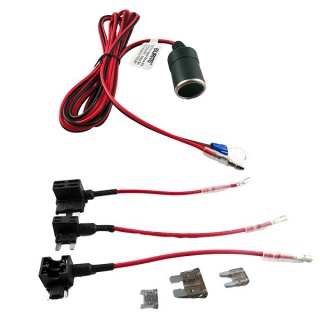 0-776-97 Durite 12V-24V CCTV Hard Wire Kit with Various Fuse Adaptors