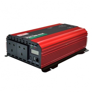0-857-10 Durite 12V DC to 230V AC Sine Wave Voltage Inverter - 1000W