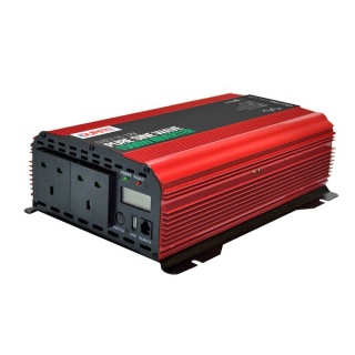 0-857-16 Durite 12V DC to 230V AC Sine Wave Voltage Inverter - 1500W