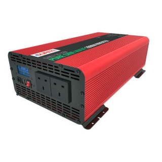 0-857-20 Durite 12V DC to 230V AC Sine Wave Voltage Inverter - 2000W