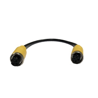 0-876-27 4 Pin Aviation Female to 4 Pin Aviation Female for MDVR to CCTV Monitor