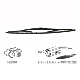 0-896-08 Durite 26 Inch 650mm Wiper Blade - Washer Nozzle and Hook Fitting