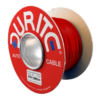 Durite 30m x 4.50mm² Red 35A Auto Single-core Cable | Re: 0-946-05