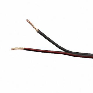 0-954-15 100m Roll 6A Durite Twin-core PVC Speaker Cable