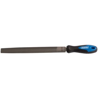 00010 | Soft Grip Engineer's Half Round File and Handle 250mm