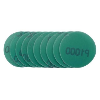 01109 | Wet and Dry Sanding Discs with Hook and Loop 50mm 1000 Grit (Pack of 10)