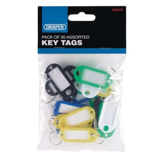 03375 | Assorted Key Tags (Pack of 20)