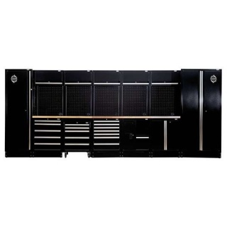 04389 | BUNKER® Modular Storage Combo with Sink and Hardwood Worktop (25 Piece)