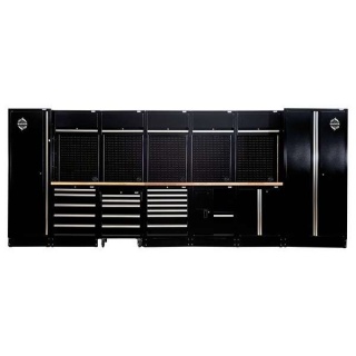04390 | BUNKER® Modular Storage Combo with Hardwood Worktop (25 Piece)
