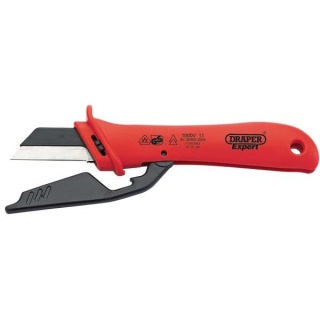 04616 | VDE Approved Fully Insulated Cable Knife 180mm