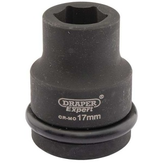 04998 | Draper Expert HI-TORQ® 6 Point Impact Socket 3/4'' Square Drive 17mm