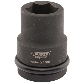 05002 | Draper Expert HI-TORQ® 6 Point Impact Socket 3/4'' Square Drive 21mm