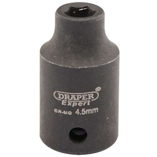 05003 | Draper Expert HI-TORQ® 6 Point Impact Socket 1/4'' Square Drive 4.5mm