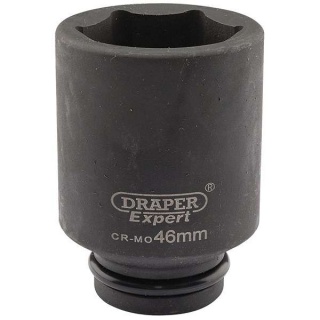 05077 | Draper Expert HI-TORQ® 6 Point Deep Impact Socket 3/4'' Square Drive 46mm
