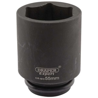 05085 | Draper Expert HI-TORQ® 6 Point Deep Impact Socket 3/4'' Square Drive 55mm