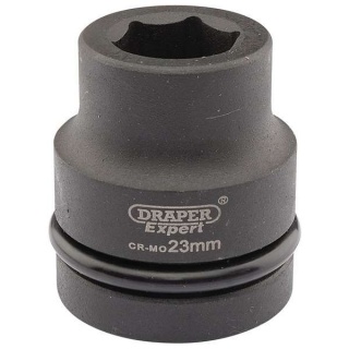 05104 | Draper Expert HI-TORQ® 6 Point Impact Socket 1'' Square Drive 23mm