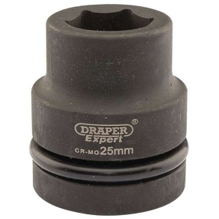 05106 | Draper Expert HI-TORQ® 6 Point Impact Socket 1'' Square Drive 25mm