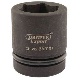 05115 | Draper Expert HI-TORQ® 6 Point Impact Socket 1'' Square Drive 35mm