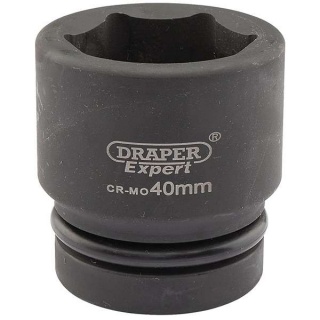 05120 | Draper Expert HI-TORQ® 6 Point Impact Socket 1'' Square Drive 40mm
