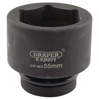 05126 | Draper Expert HI-TORQ® 6 Point Impact Socket 1'' Square Drive 55mm
