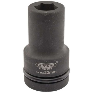 05137 | Draper Expert HI-TORQ® 6 Point Deep Impact Socket 1'' Square Drive 22mm