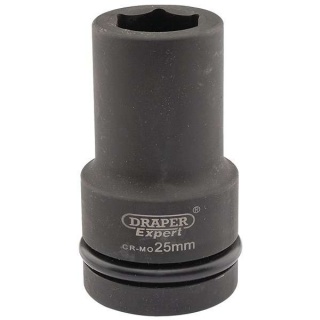 05140 | Draper Expert HI-TORQ® 6 Point Deep Impact Socket 1'' Square Drive 25mm
