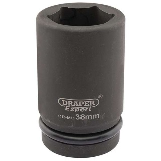 05151 | Draper Expert HI-TORQ® 6 Point Deep Impact Socket 1'' Square Drive 38mm