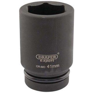05152 | Draper Expert HI-TORQ® 6 Point Deep Impact Socket 1'' Square Drive 41mm
