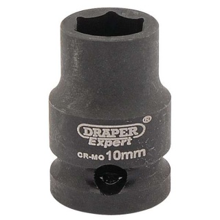 06869 | Draper Expert HI-TORQ® 6 Point Impact Socket 3/8'' Square Drive 10mm