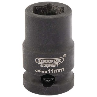06870 | Draper Expert HI-TORQ® 6 Point Impact Socket 3/8'' Square Drive 11mm