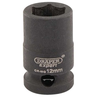 06871 | Draper Expert HI-TORQ® 6 Point Impact Socket 3/8'' Square Drive 12mm