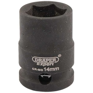 06874 | Draper Expert HI-TORQ® 6 Point Impact Socket 3/8'' Square Drive 14mm