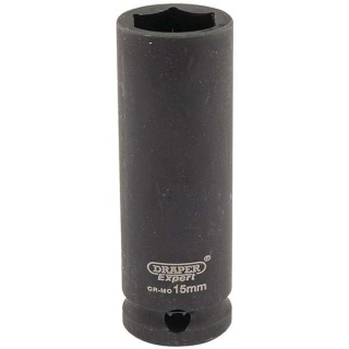 06888 | Draper Expert HI-TORQ® 6 Point Deep Impact Socket 3/8'' Square Drive 15mm