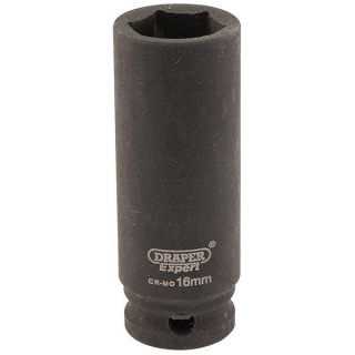 06889 | Draper Expert HI-TORQ® 6 Point Deep Impact Socket 3/8'' Square Drive 16mm