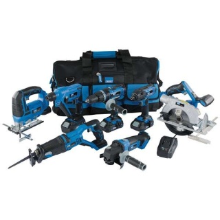 07025 | Draper Storm Force® 20V 7 Machine Cordless Kit (12 Piece)