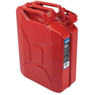 07568 | Steel Fuel Can 20L Red
