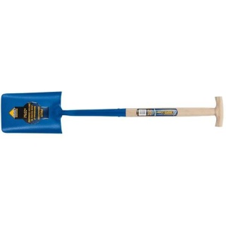10878 | Draper Expert Solid Forged Contractors Trenching Shovel with Ash Shaft and T-Handle