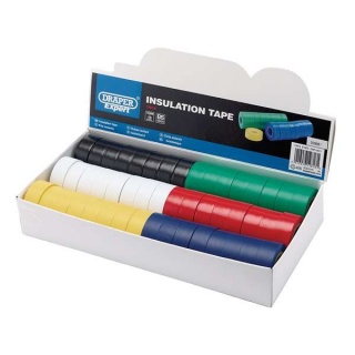 12818 | Countertop Display of 48 Assorted 10M x 19mm Insulation Tape Rolls