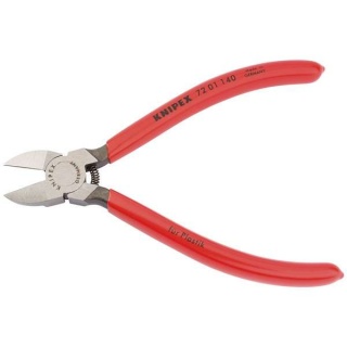 13083 | Knipex 72 01 140 SBE Diagonal Side Cutter for Plastics or Lead Only 140mm