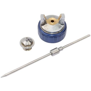 13843 | Spare Nozzle Needle & Cap Set for Spray Guns 09706 & 09707 1.4mm