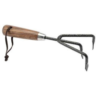 14316 | Carbon Steel Heavy-duty Hand Cultivator with Ash Handle