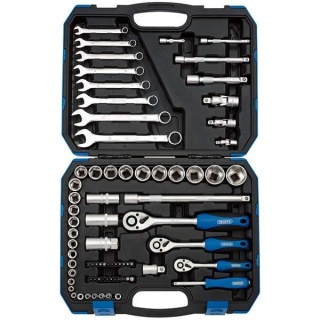 16364 | Metric Tool Kit 1/4'' 3/8'' and 1/2'' Square Drive (75 Piece)