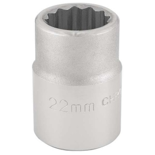 16691 | 12 Point Socket 3/4'' Square Drive 22mm