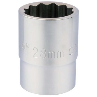 16697 | 12 Point Socket 3/4'' Square Drive 28mm
