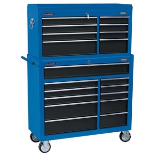 17764 | Combined Roller Cabinet and Tool Chest 19 Drawer 40''