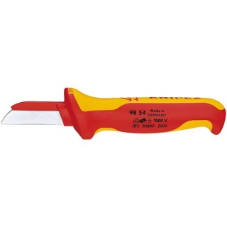 18872 | Knipex 98 54 Fully Insulated Cable Knife 180mm