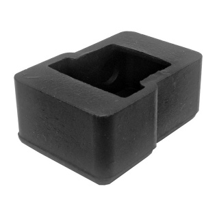 Black Rubber Battery Terminal Cover - Side Entry Terminals | Re: 2-558-99